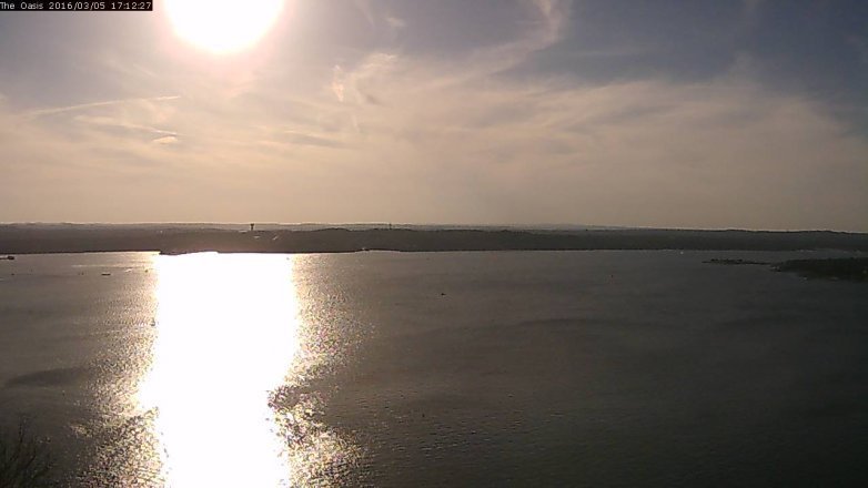 Lake Travis webcam, March 5, 2016 4:20 PM CT