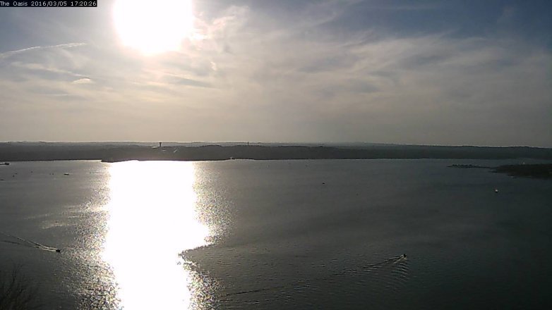 Lake Travis webcam, March 5, 2016 4:25 PM CT