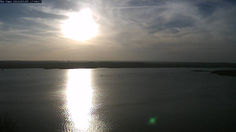 Lake Travis webcam, March 5, 2016 4:55 PM CT