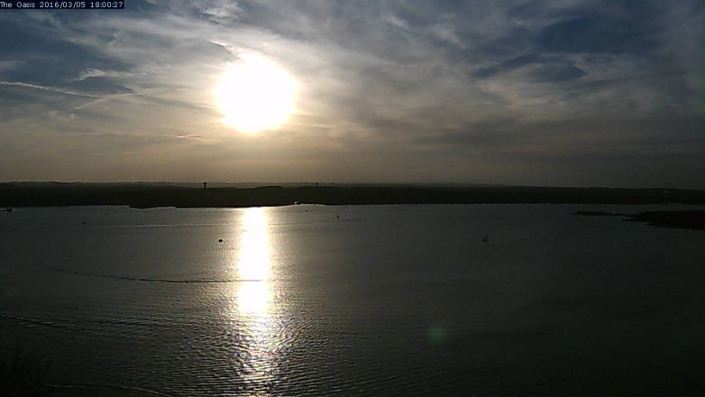 Lake Travis webcam, March 5, 2016 5:05 PM CT