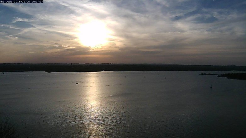 Lake Travis webcam, March 5, 2016 5:15 PM CT