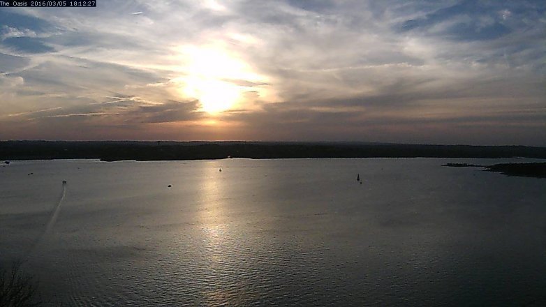 Lake Travis webcam, March 5, 2016 5:20 PM CT