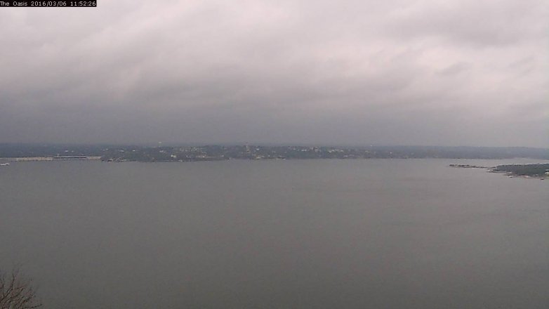 Lake Travis webcam, March 6, 2016 11:00 AM CT