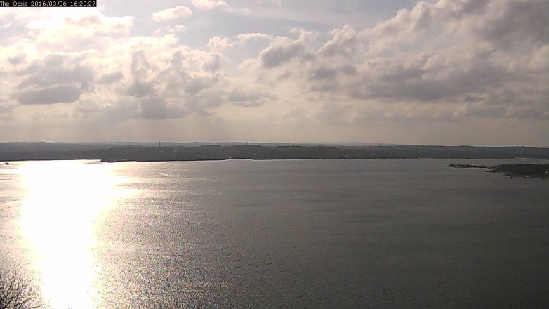 Lake Travis webcam, March 6, 2016 3:25 PM CT