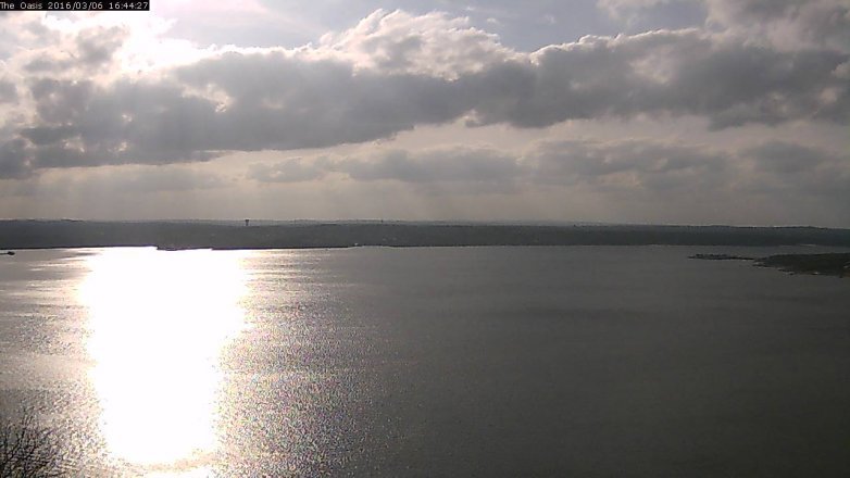 Lake Travis webcam, March 6, 2016 3:50 PM CT