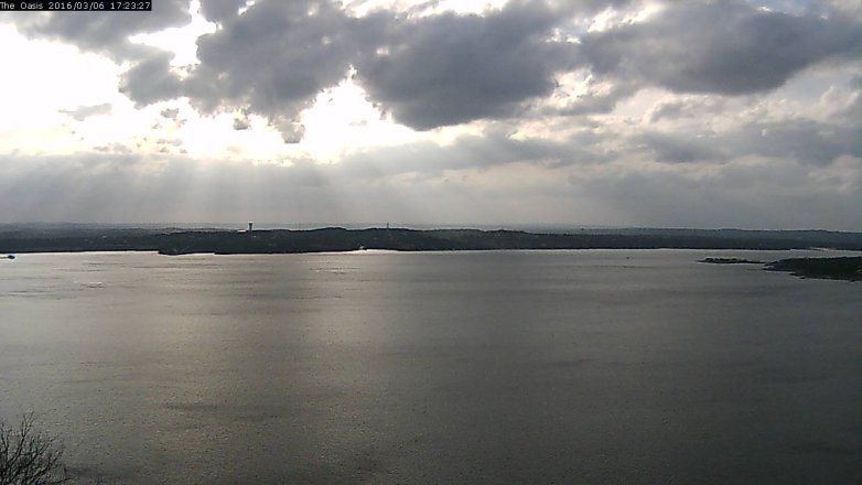 Lake Travis webcam, March 6, 2016 4:30 PM CT