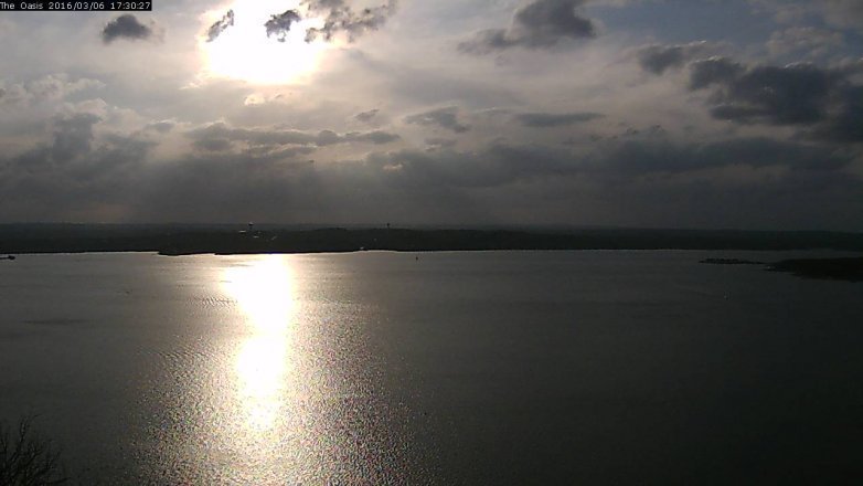 Lake Travis webcam, March 6, 2016 4:35 PM CT