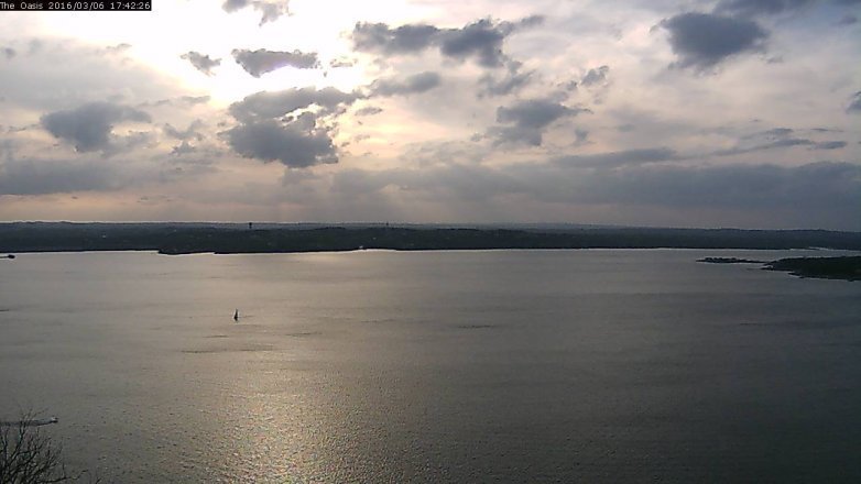 Lake Travis webcam, March 6, 2016 4:50 PM CT