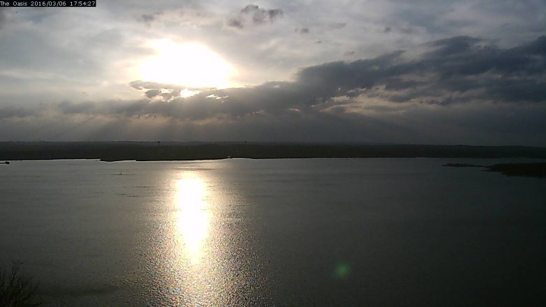 Lake Travis webcam, March 6, 2016 5:00 PM CT