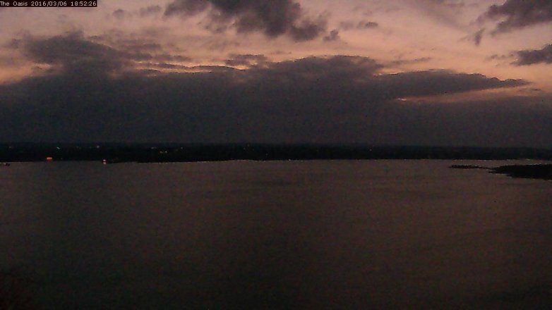 Lake Travis webcam, March 6, 2016 6:00 PM CT