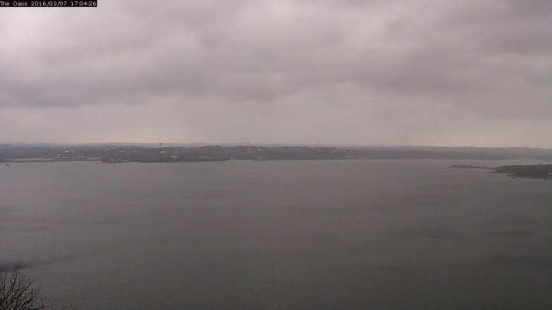 Lake Travis webcam, March 7, 2016 4:10 PM CT