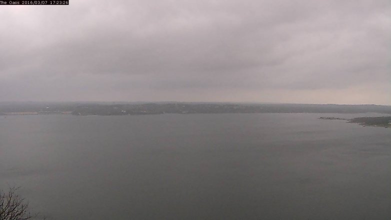 Lake Travis webcam, March 7, 2016 4:30 PM CT