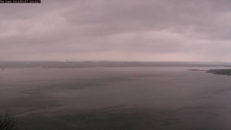 Lake Travis webcam, March 7, 2016 5:15 PM CT
