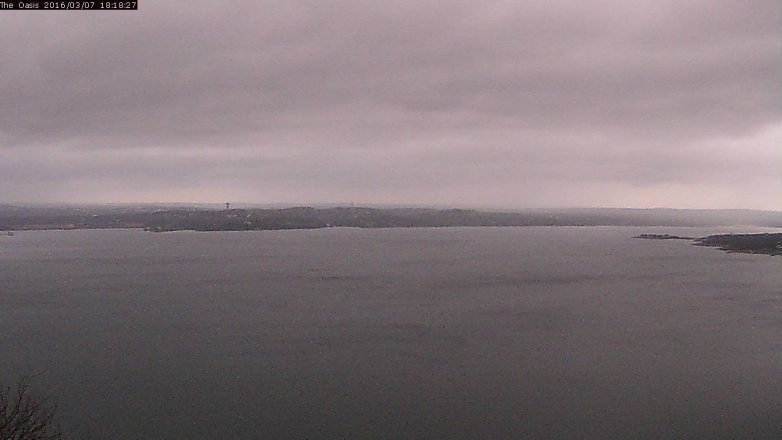 Lake Travis webcam, March 7, 2016 5:25 PM CT