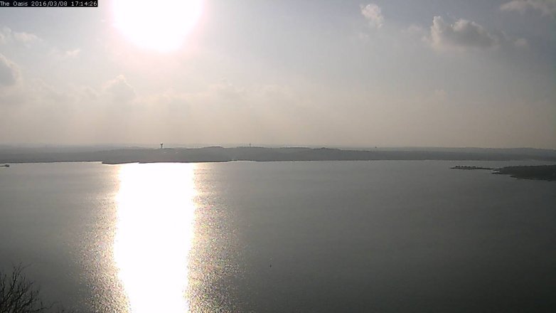 Lake Travis webcam, March 8, 2016 4:20 PM CT