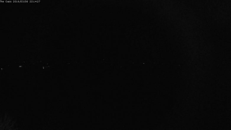 Lake Travis webcam, March 8, 2016 9:20 PM CT