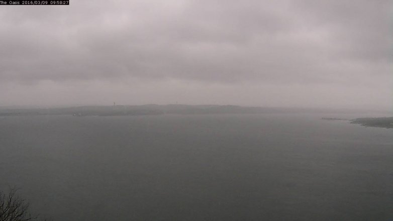 Lake Travis webcam, March 9, 2016 9:05 AM CT