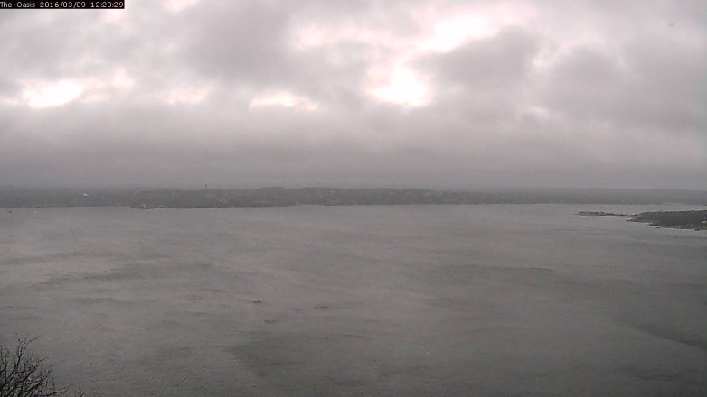 Lake Travis webcam, March 9, 2016 11:25 AM CT