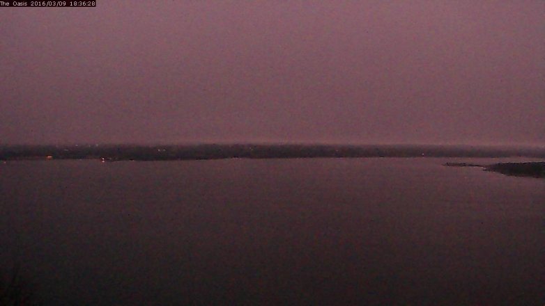 Lake Travis webcam, March 9, 2016 5:40 PM CT