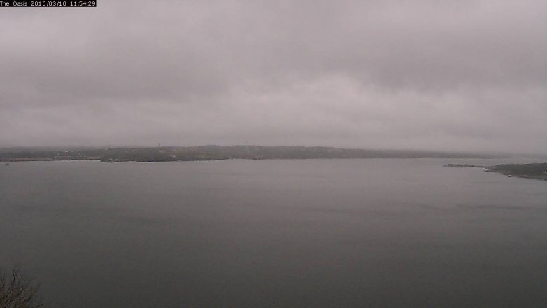 Lake Travis webcam, March 10, 2016 11:00 AM CT