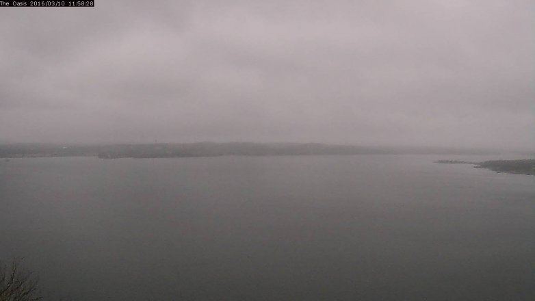 Lake Travis webcam, March 10, 2016 11:05 AM CT