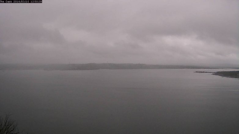Lake Travis webcam, March 10, 2016 11:55 AM CT