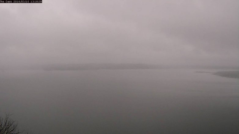 Lake Travis webcam, March 10, 2016 12:25 PM CT