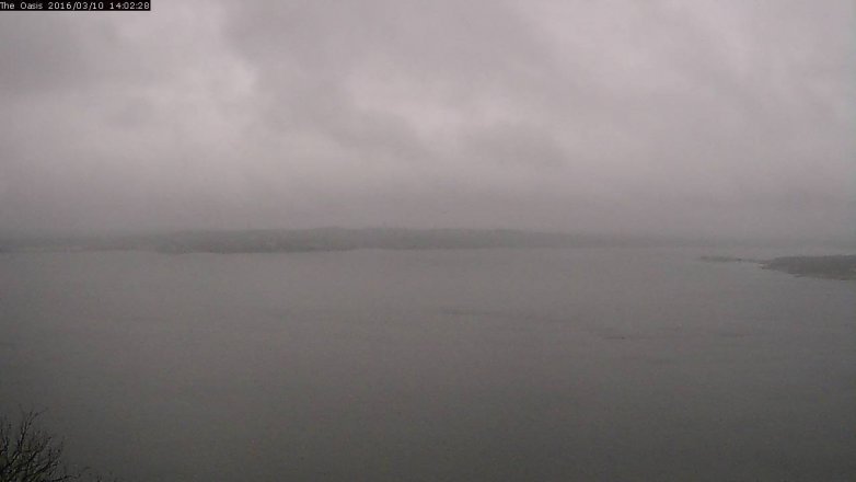 Lake Travis webcam, March 10, 2016 1:10 PM CT