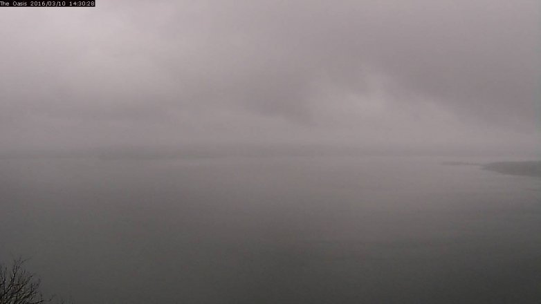 Lake Travis webcam, March 10, 2016 1:35 PM CT