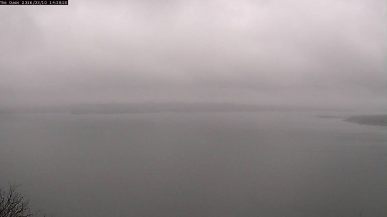 Lake Travis webcam, March 10, 2016 1:45 PM CT
