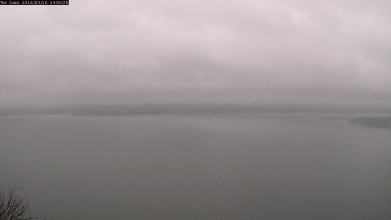 Lake Travis webcam, March 10, 2016 1:55 PM CT