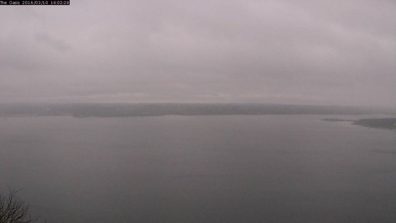 Lake Travis webcam, March 10, 2016 3:10 PM CT