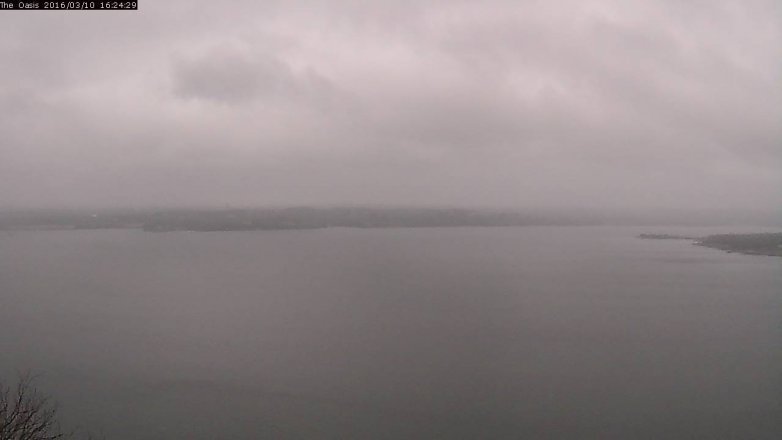 Lake Travis webcam, March 10, 2016 3:30 PM CT
