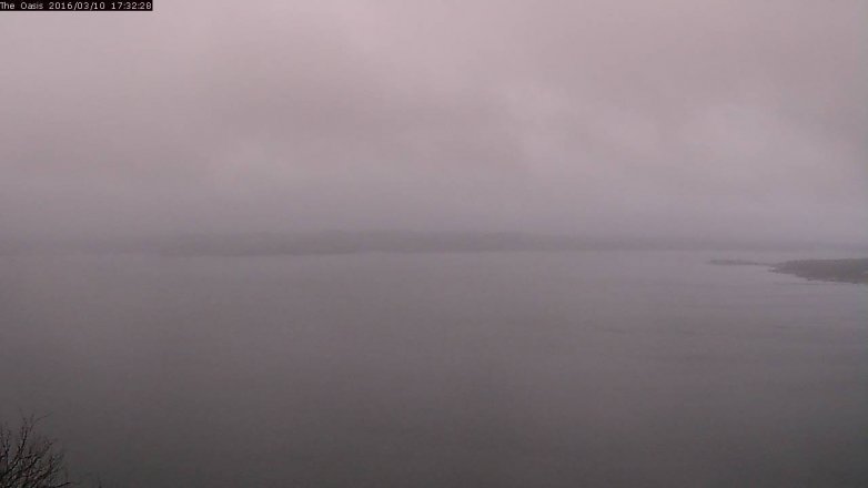 Lake Travis webcam, March 10, 2016 4:40 PM CT