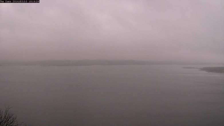 Lake Travis webcam, March 10, 2016 5:20 PM CT