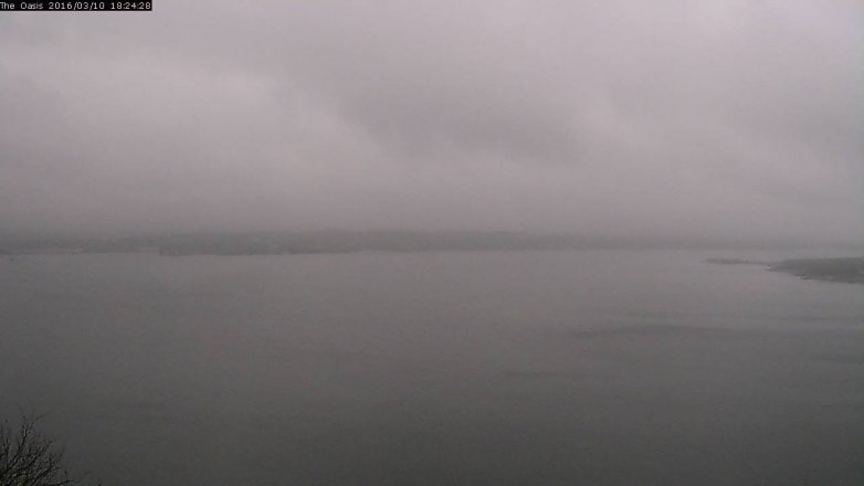 Lake Travis webcam, March 10, 2016 5:30 PM CT