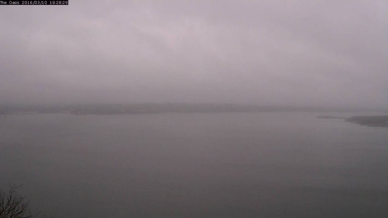 Lake Travis webcam, March 10, 2016 5:35 PM CT