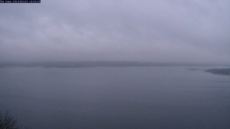 Lake Travis webcam, March 10, 2016 5:40 PM CT