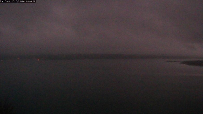 Lake Travis webcam, March 10, 2016 5:50 PM CT