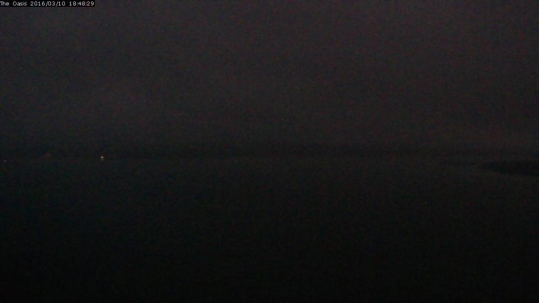 Lake Travis webcam, March 10, 2016 5:55 PM CT