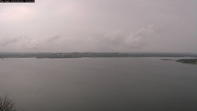 Lake Travis webcam, March 11, 2016 9:50 AM CT