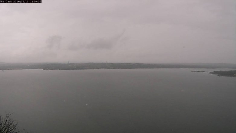 Lake Travis webcam, March 11, 2016 10:10 AM CT