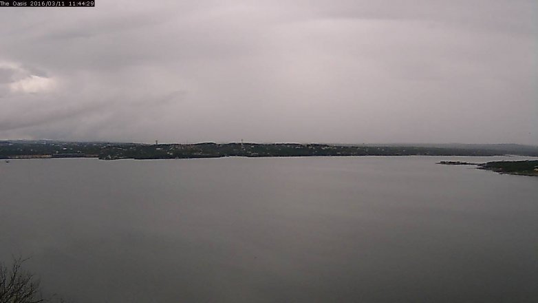 Lake Travis webcam, March 11, 2016 10:50 AM CT