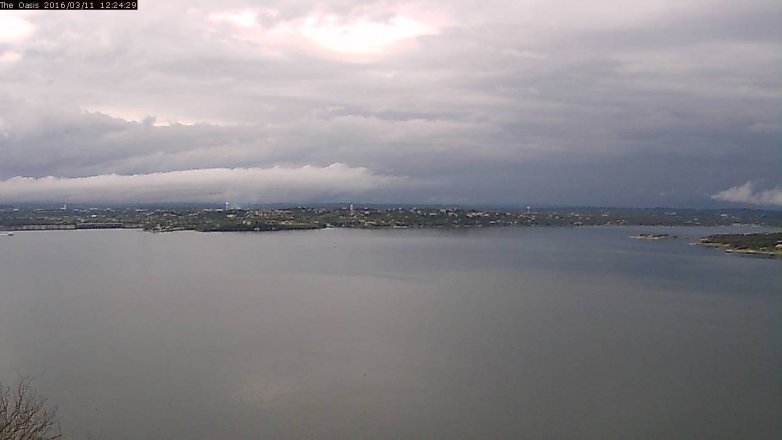 Lake Travis webcam, March 11, 2016 11:30 AM CT