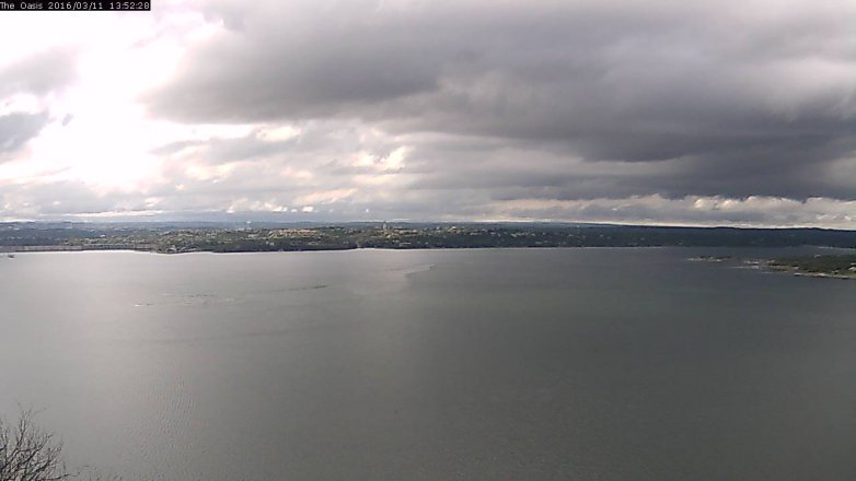 Lake Travis webcam, March 11, 2016 1:00 PM CT