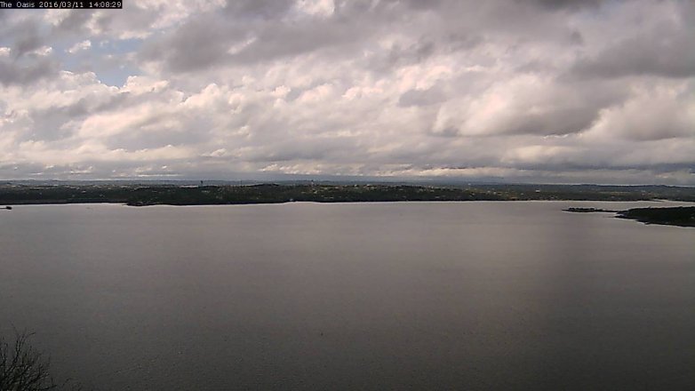 Lake Travis webcam, March 11, 2016 1:15 PM CT