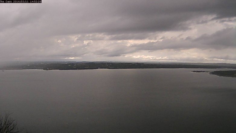 Lake Travis webcam, March 11, 2016 2:00 PM CT
