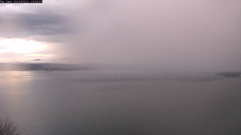 Lake Travis webcam, March 11, 2016 5:35 PM CT