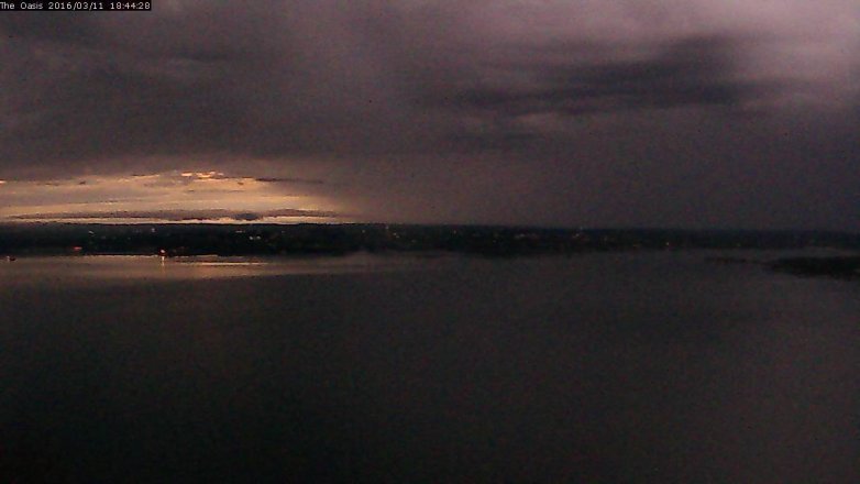 Lake Travis webcam, March 11, 2016 5:50 PM CT