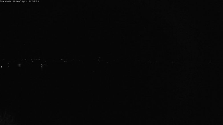 Lake Travis webcam, March 11, 2016 9:05 PM CT